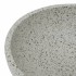 Lavabo sobre encimera redondo cerámica gris Φ41x14