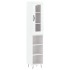 Aparador alto madera contrachapada blanco 34,5x34x180