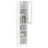 Aparador alto madera contrachapada blanco 34,5x34x180