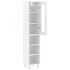 Aparador alto madera contrachapada blanco 34,5x34x180