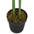 Árbol de bambú artificial con 576 hojas verde 150