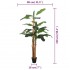 Árbol de plátano artificial 18 hojas verde 150