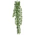 Plantas artificiales colgantes 12 uds verde y blanco 90