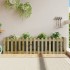 Arriate elevado jardín valla madera impregnada pino