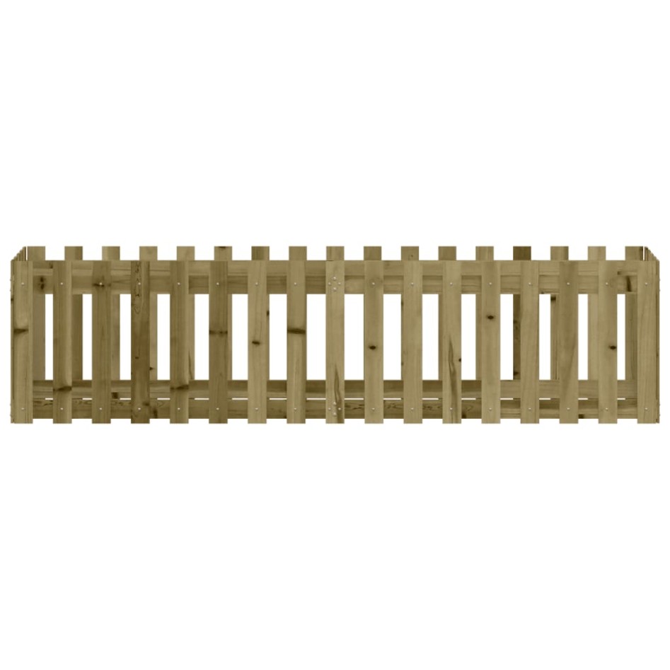 Arriate elevado jardín valla madera impregnada pino