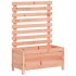 Jardinera con estantería madera maciza Douglas 79x39,5x114
