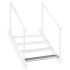 Peldaño de rejilla acero galvanizado 90x24x7