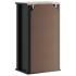 Mueble de pared baño BERG madera maciza pino negro