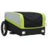 Remolque para bicicleta hierro negro y verde 30