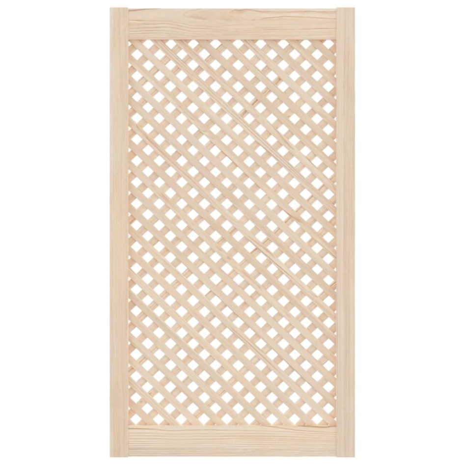 Puertas de armario entramado 2 uds madera pino 49,5x99