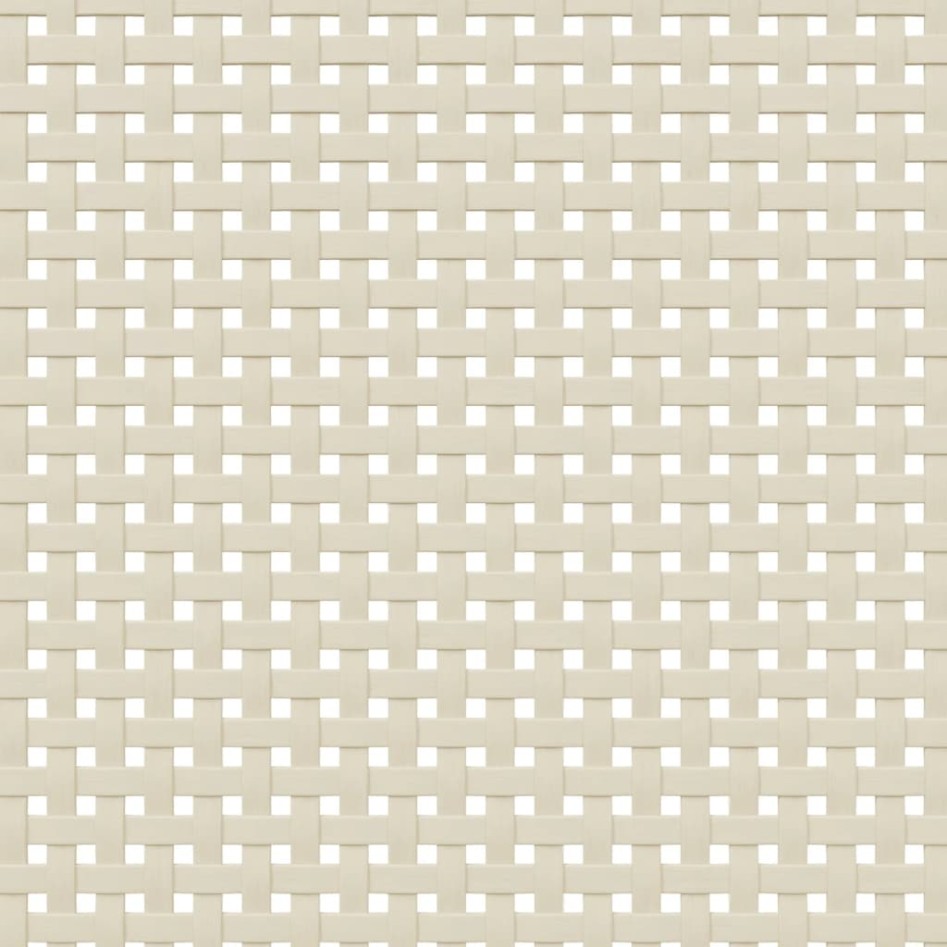 Mesita noche SENJA aspecto ratán madera pino blanco 40x35x48