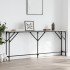 Mesa consola madera de ingeniería gris Sonoma 180x23x75