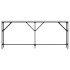 Mesa consola madera de ingeniería gris Sonoma 180x23x75