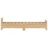 Estructura de cama sin colchón madera roble Sonoma 75x190