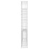 Cesta de gaviones forma de U 2 postes de hierro 140x20x150
