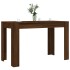 Mesa de comedor madera de ingeniería marrón roble 120x60x76