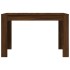 Mesa de comedor madera de ingeniería marrón roble 120x60x76