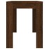 Mesa de comedor madera de ingeniería marrón roble 120x60x76