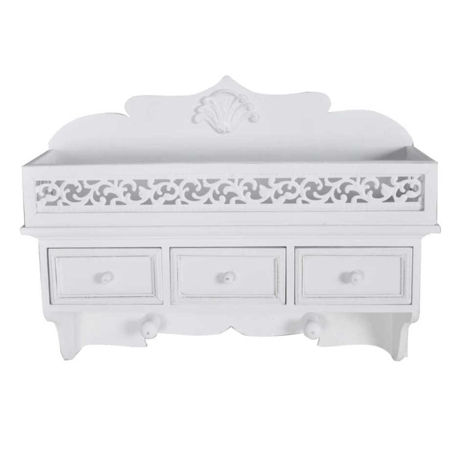 Estante de pared con 3 cajones 2