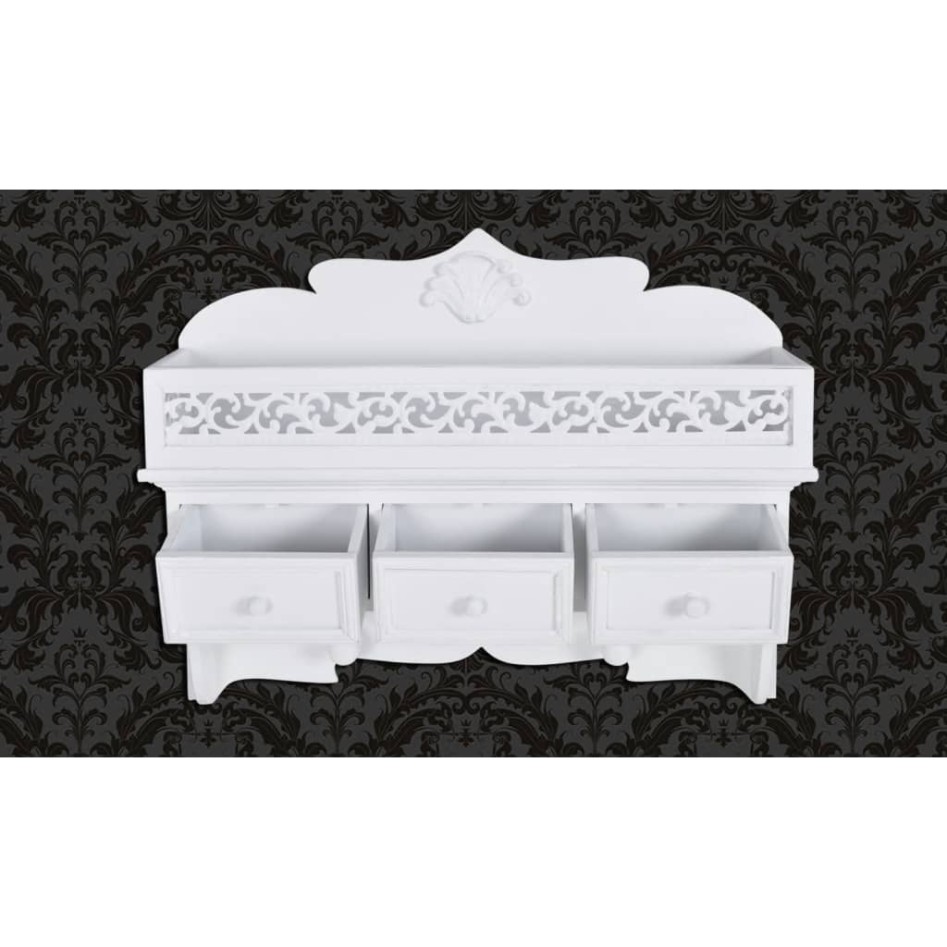 Estante de pared con 3 cajones 2