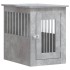 Jaula para perros madera ingeniería gris hormigón 45x62x59
