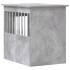 Jaula para perros madera ingeniería gris hormigón 45x62x59
