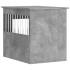 Jaula para perros madera ingeniería gris hormigón 55x75x65