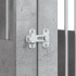 Jaula para perros madera ingeniería gris hormigón 55x75x65