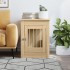 Jaula para perros madera de ingeniería roble Sonoma 55x80x68