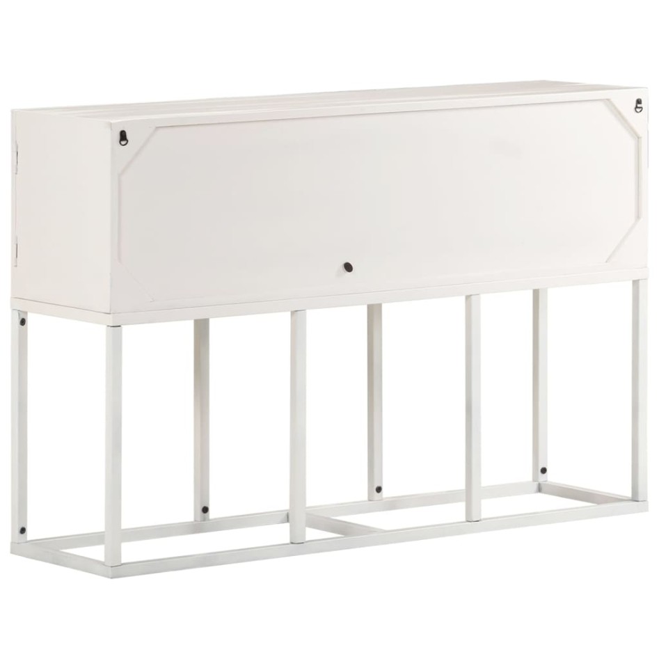 Aparador de madera maciza de mango 115x30x76