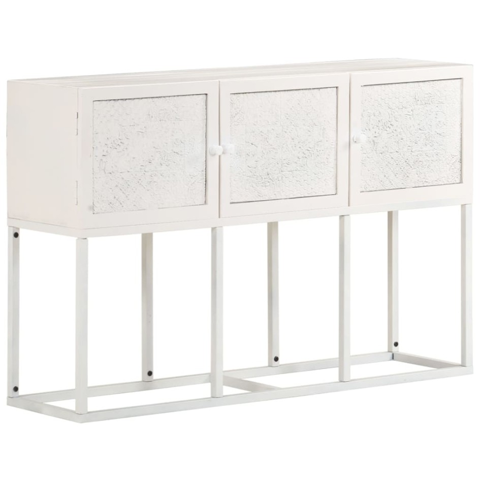 Aparador de madera maciza de mango 115x30x76