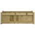 Jardinera de madera de pino impregnada 90x31x31