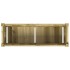 Jardinera de madera de pino impregnada 90x31x31