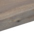 Mesa consola 115x35x76 cm madera maciza de acacia y hierro