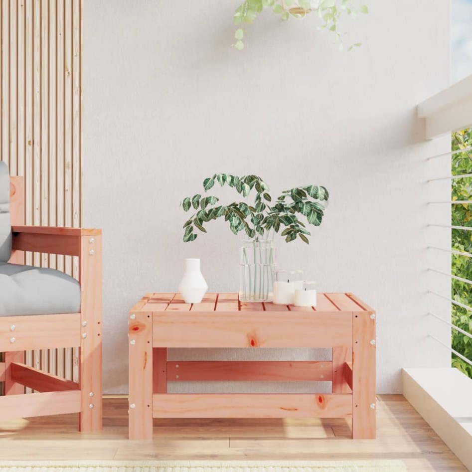 Taburete de jardín madera maciza