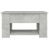 Mesa de centro madera de ingeniería gris hormigón 79x49x41