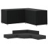Cubiertas de sofá forma L 2 uds tela Oxford 420D 215x215x80