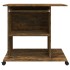 Escritorio de madera contrachapada roble ahumado 80x50x75