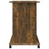 Escritorio de madera contrachapada roble ahumado 80x50x75