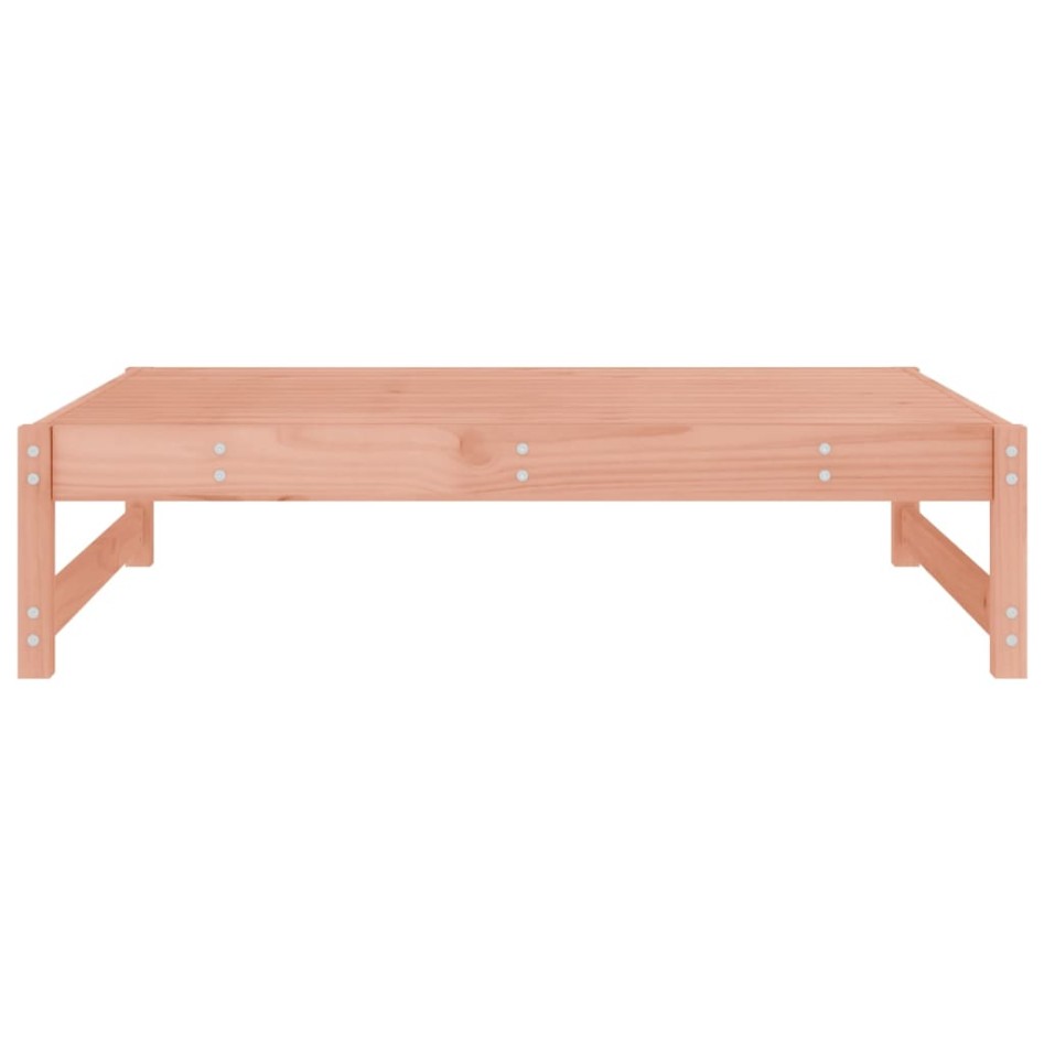 Taburete de jardín madera maciza de abeto Douglas 120x80