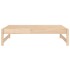 Taburete de jardín madera maciza de pino 120x80