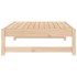 Taburete de jardín madera maciza de pino 120x80