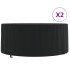 Cubiertas muebles jardín 2 uds tela Oxford 420D Ø 182x71