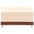 Cubiertas banco 3 plazas 2 uds tela Oxford 600D 159x84x56/81