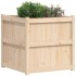 Jardinera de madera maciza de pino 70x70x70