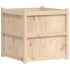 Jardinera de madera maciza de pino 70x70x70