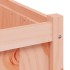 Jardinera madera maciza de abeto Douglas 50x50x50