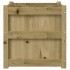 Jardinera madera maciza de pino impregnada 50x50x50