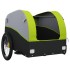 Remolque para bicicleta hierro negro y verde 30