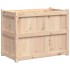 Jardinera de madera maciza de pino 90x50x70